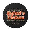 BigFoot's Chateau Round Vinyl Stickers