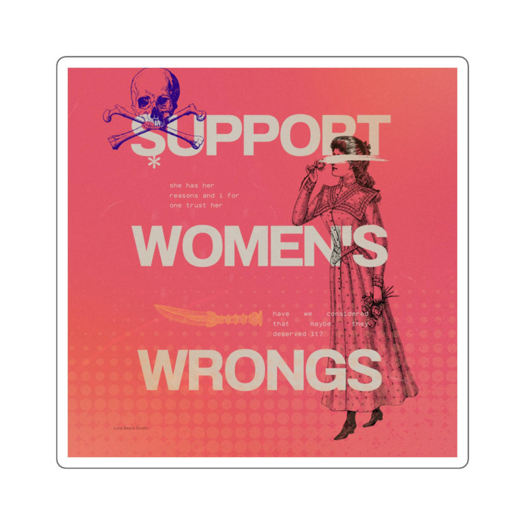 Support Women's Wrongs Sticker