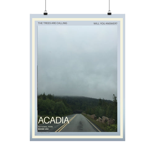 Acadia National Park Poster