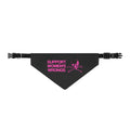 Support Women's Wrongs Clip-on Pet Bandana
