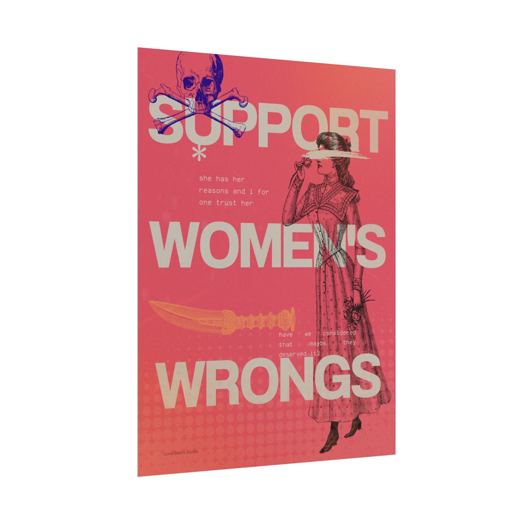 Support Women's Wrongs Print