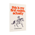 First Rodeo Print
