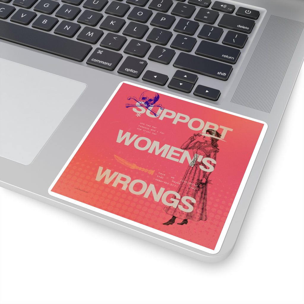 Support Women's Wrongs Sticker