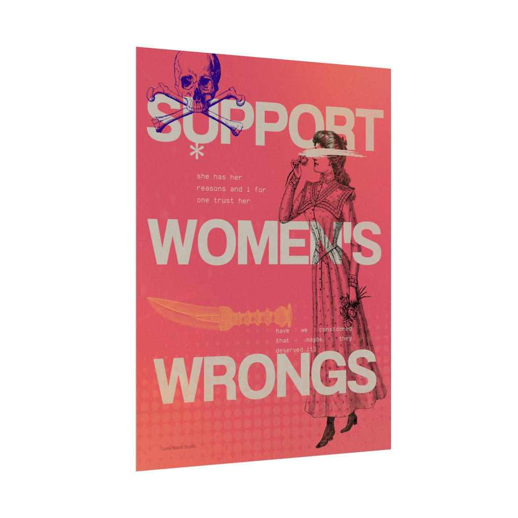 Support Women's Wrongs Print