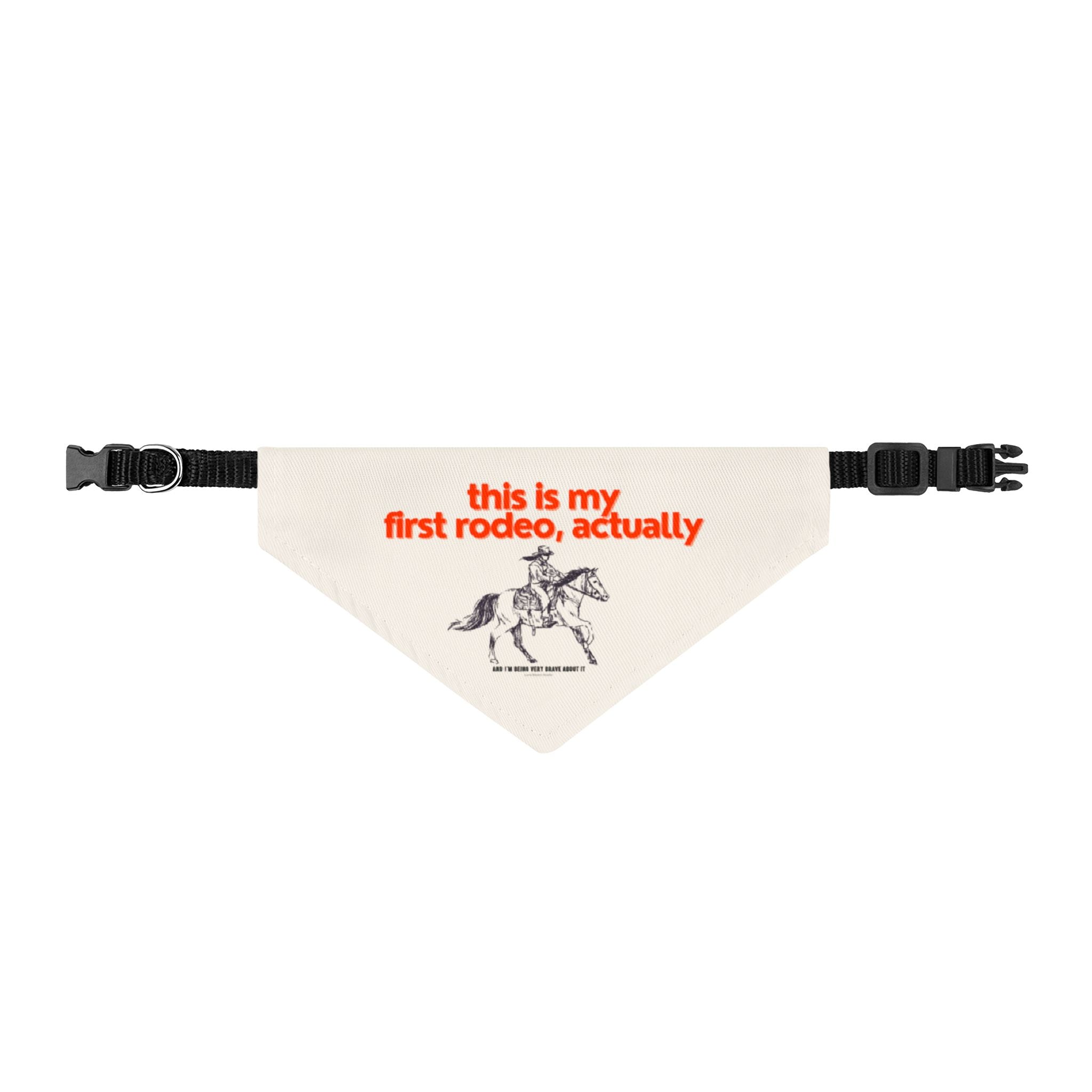 First Rodeo Clip-on Pet Bandana